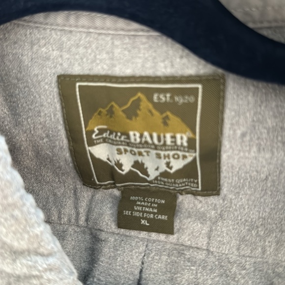 Vintage Eddie Bauer Flannel XL - Picture 6 of 6